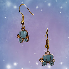 Load image into Gallery viewer, Princess Coach Dangle Earrings
