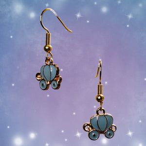 Princess Coach Dangle Earrings