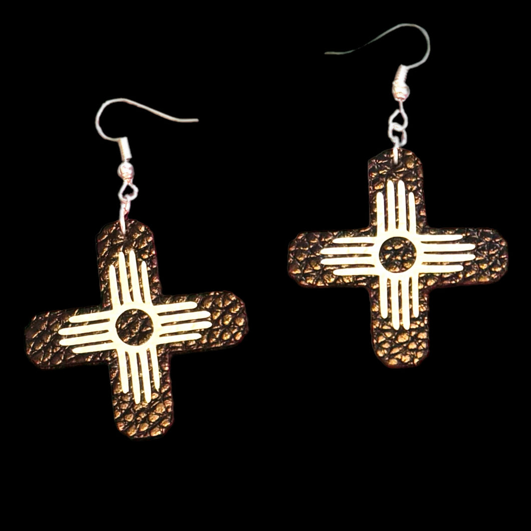 FL Zia Earrings-1.5”