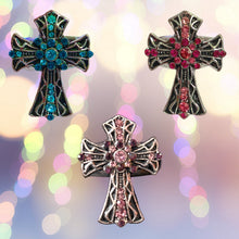 Load image into Gallery viewer, Cross Bling Rings

