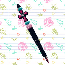 Load image into Gallery viewer, Pink Turquoise Cross
