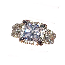 Load image into Gallery viewer, Gorgeous Princess Cut Engagement Ring
