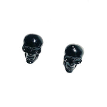 Cargar imagen en el visor de la galería, Pendientes de calavera de plata de ley
