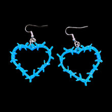 Load image into Gallery viewer, Thorn Heart Earrings
