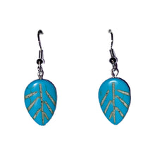 Load image into Gallery viewer, Turquoise Drop Earrings
